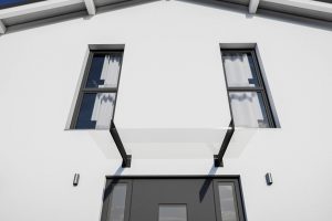 KD Sky+ Eingangsüberdachung - freitragend