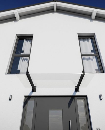 KD Sky+ Eingangsüberdachung - freitragend